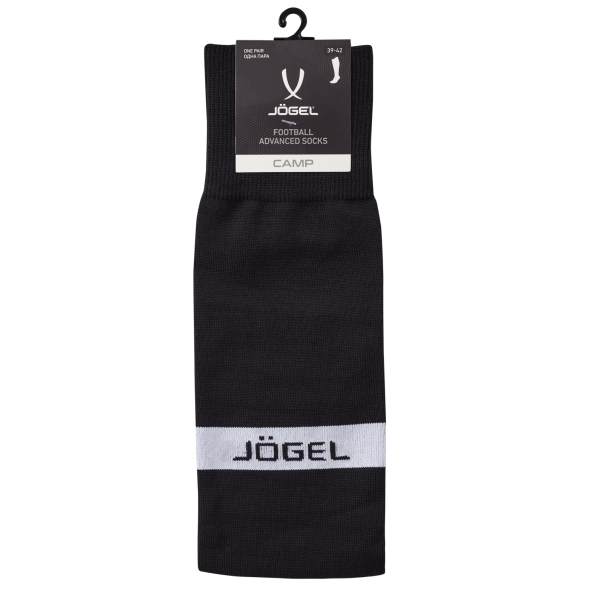 Гетры футбольные JÖGEL CAMP ADVANCED SOCKS, черный/белый