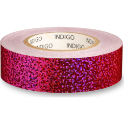 Обмотка для гимнастического обруча INDIGO Crystal IN139-PI, 20мм*14м, розовый