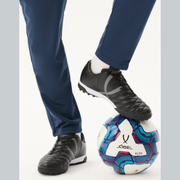 Мяч футбольный JÖGEL Elite №5, белый/синий/красный