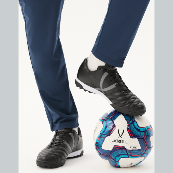 Мяч футбольный JÖGEL Elite №5, белый/синий/красный