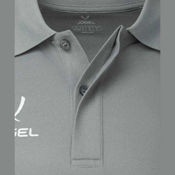 Поло JÖGEL CAMP 2 Poly Polo, серый
