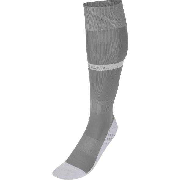 Гетры футбольные JÖGEL CAMP BASIC SOCKS, серый/белый