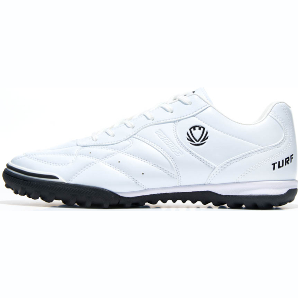 Бутсы футбольные (многошиповки) детские TORRES TURF, TS245241210-32, р.32, белый