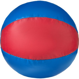 Медбол 3C143-K64, 1кг, иск кожа, наполнитель резиновая крошка, диам  16 см, маш сшивка, сине-красный