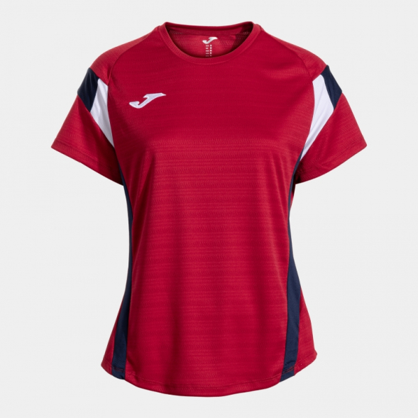 CAMISETA MANGA CORTA MONTREAL ROJO DARK NAVY