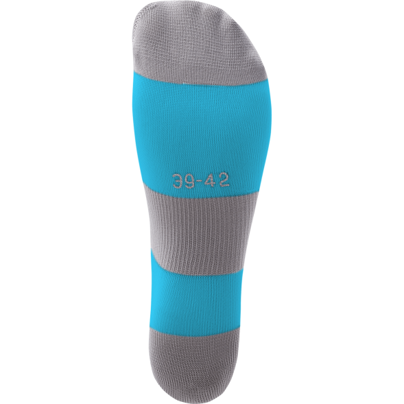 Гетры футбольные JÖGEL CAMP BASIC SOCKS, бирюзовый/серый