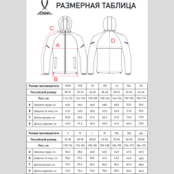 Куртка ветрозащитная JÖGEL CAMP 2 Rain Jacket, серый, детский
