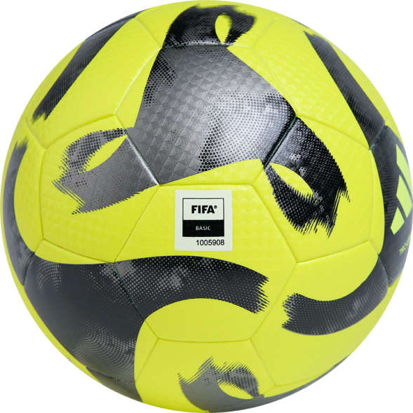 Мяч футб. ADIDAS Tiro League TB HZ1295, р.5, FIFA Basic, 32 пан., ПУ, термосшивка, желто-черный