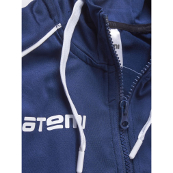 Толстовка парадная с капюшоном детская ATEMI, цв.т.синий, арт.AJKT-002JSS23-DNV (128)