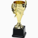 Кубок 188 С, наградная фигура, золото, подставка пластик, 23,5 х 13 х 8 см