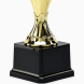 Кубок 188 С, наградная фигура, золото, подставка пластик, 23,5 х 13 х 8 см