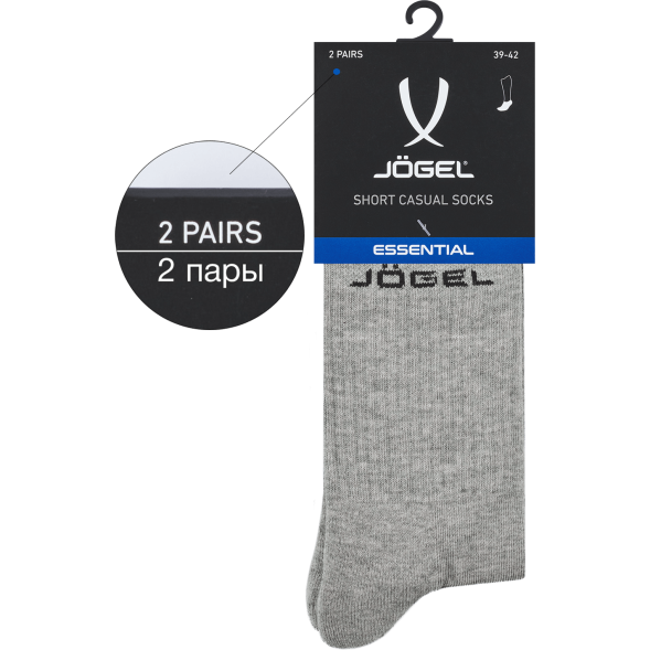 Носки высокие JÖGEL ESSENTIAL High Cushioned Socks, меланжевый