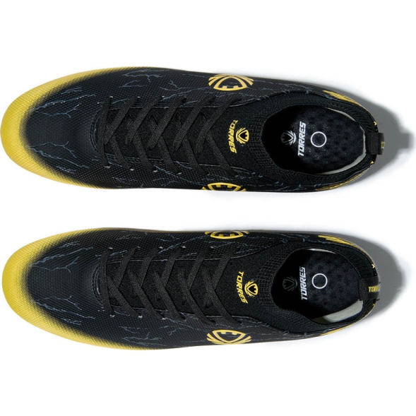 Бутсы футбольные детcкие TORRES GARRA, TS35824180-32, р.32, с носком, черный