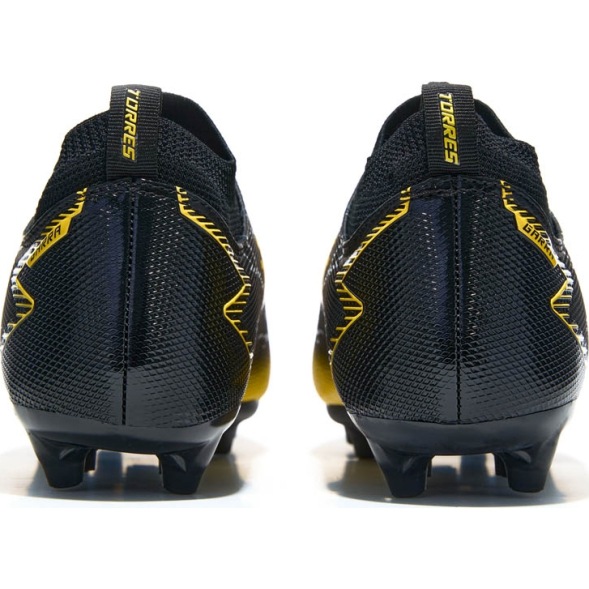 Бутсы футбольные детcкие TORRES GARRA, TS35824180-32, р.32, с носком, черный