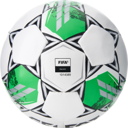 Мяч футб. SELECT Liga V25, 3855160585, р.5, FIFA Basic, 32п, ПУ, руч. сш, бело-зеленый