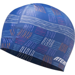 Шапочка для плавания Atemi silicone cap Сhess field, силикон, Цвет: Принт, TSC1CF