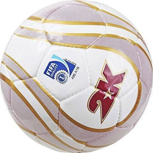 Мяч футбольный 2K SPORT PARITY RUBY FIFA INSPECTED №5 (Бел, Золот, Вишнев)