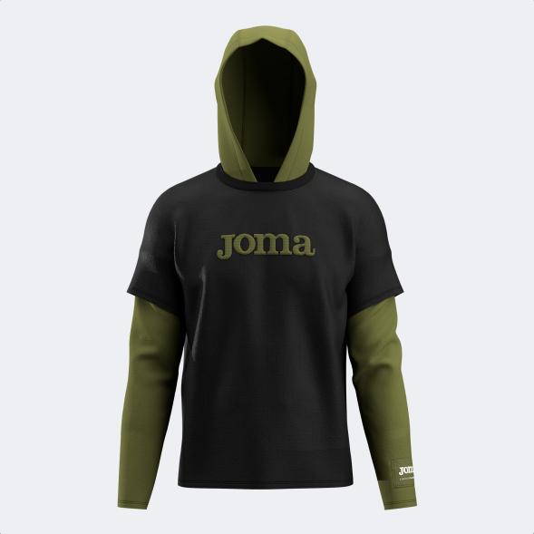 CAMISETA MANGA LARGA URBAN STREET NEGRO