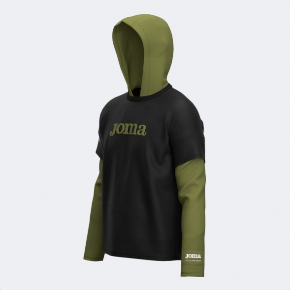 CAMISETA MANGA LARGA URBAN STREET NEGRO