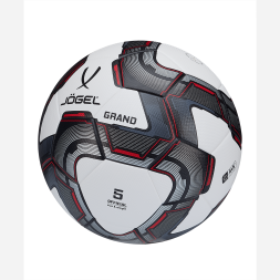 Мяч футбольный JÖGEL Grand №5, белый