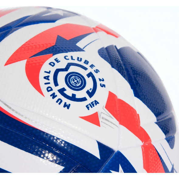 Мяч футб. ADIDAS FCWC League JD3824, р.5, FIFA Quality, 14 панелей, ТПУ, термосш, бело-сине-красный
