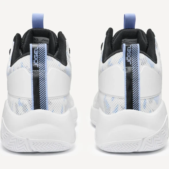 Кроссовки баскетбольные JOGEL Playmaker, белый/голубой/черный