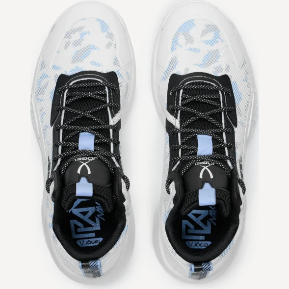 Кроссовки баскетбольные JOGEL Playmaker, белый/голубой/черный