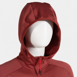 CHAQUETA CON CAPUCHA MYSTIC ROJO
