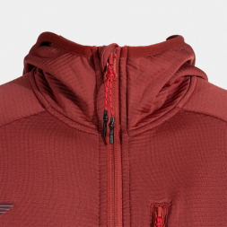 CHAQUETA CON CAPUCHA MYSTIC ROJO