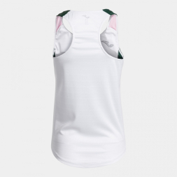 CAMISETA SIN MANGAS MONTREAL BLANCO VERDE
