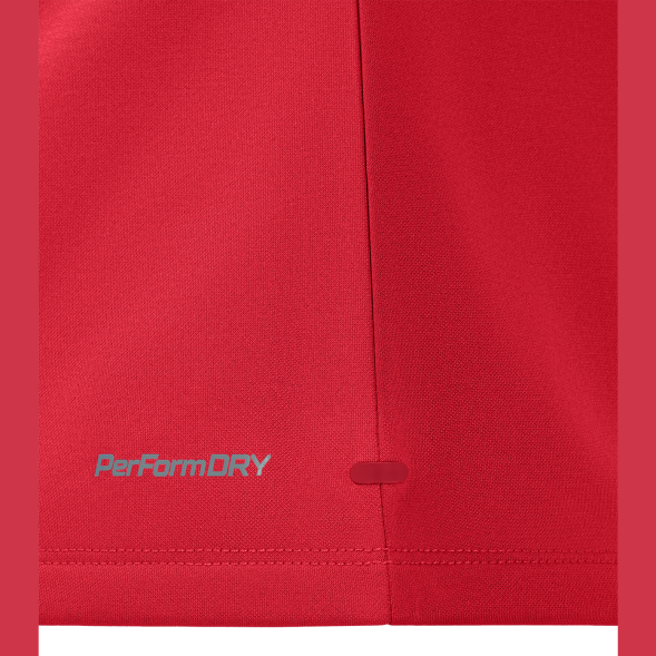 Джемпер тренировочный JÖGEL PREMIER PerFormDRY Training 1/4 Zip Fleece Top, красный