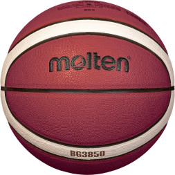 Мяч баск  MOLTEN B6G3850 р 6, FIBA Appr, синт комп кожа (ПУ),12 пан,бут кам,нейл корд,кор-беж-чер