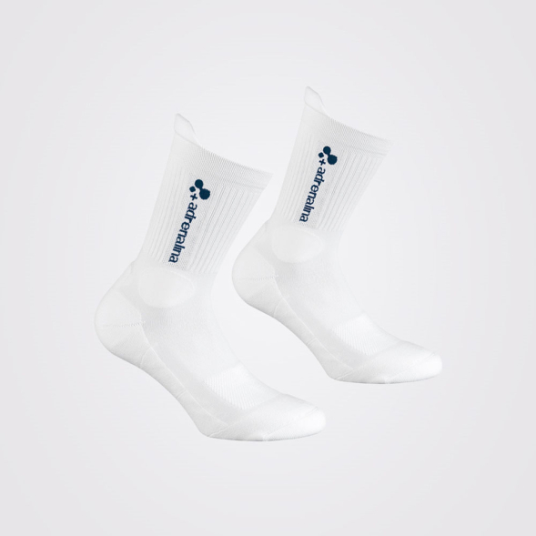 Носки волейб. +ADRENALINA Best 2300-021-M, р.M, хлопок, полиамид, эластан, белый