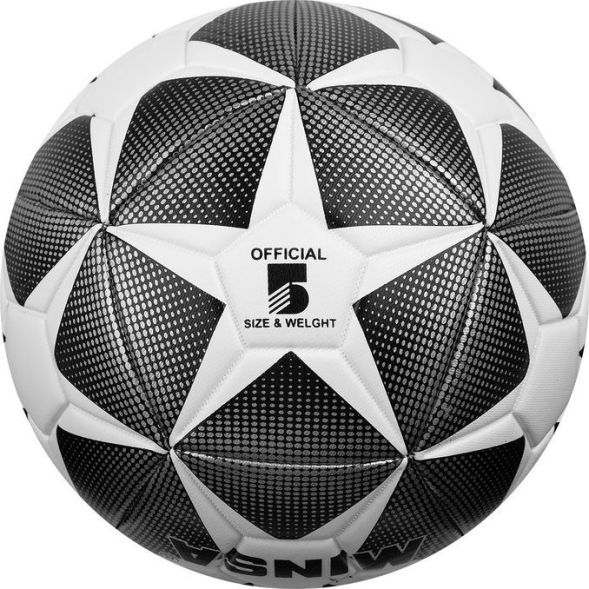 Мяч футбольный MINSA, TPU, машинная сшивка, 12 панелей, р. 5