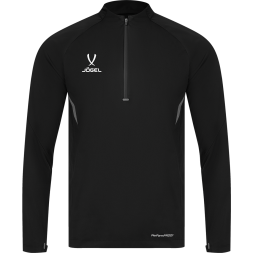 Джемпер ветрозащитный JÖGEL PREMIER PerFormPROOF 1/4 Zip Wind Top, черный