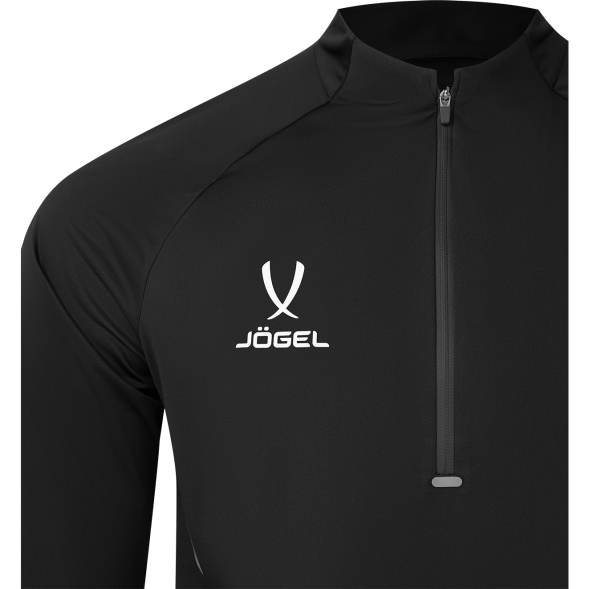 Джемпер ветрозащитный JÖGEL PREMIER PerFormPROOF 1/4 Zip Wind Top, черный