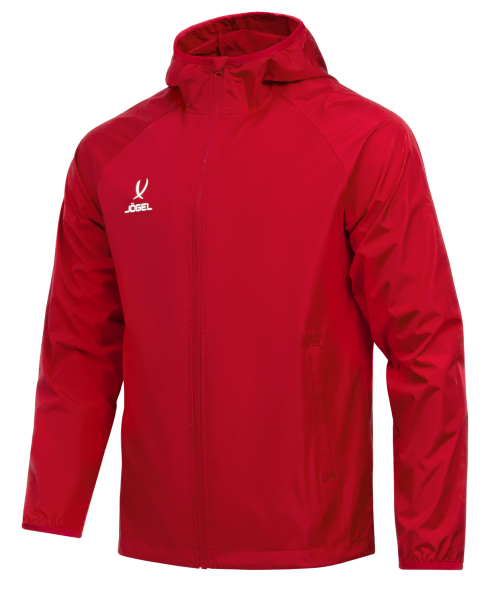 Куртка ветрозащитная JOGEL CAMP Rain Jacket, красный