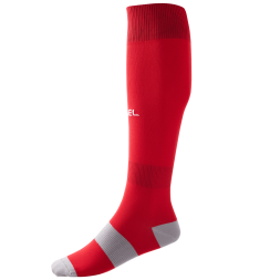 Гетры футбольные JÖGEL CAMP BASIC SOCKS, красный/серый/белый