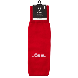 Гетры футбольные JÖGEL CAMP BASIC SOCKS, красный/серый/белый