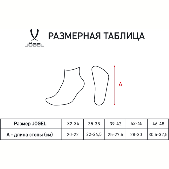Носки высокие JÖGEL ESSENTIAL High Cushioned Socks 2, белый, 2 пары