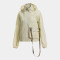 CHAQUETA CON CAPUCHA MIMETIC BEIGE