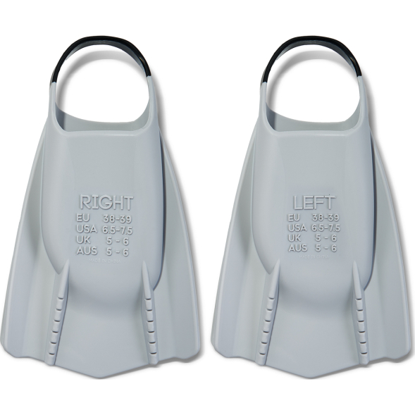 Ласты для бассейна профессиональные TORRES F03, SWF032401GR, р.EU 38-39 (S), серо-черный