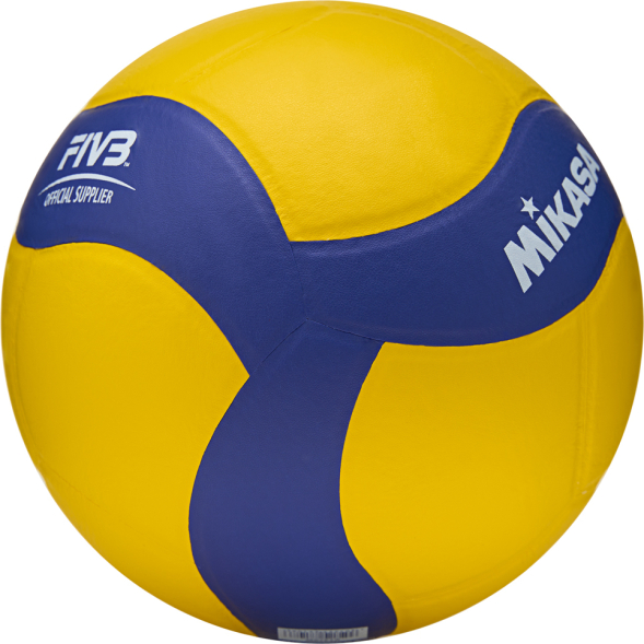 Мяч вол. утяж. MIKASA VT370W, р 5, 18 панелей, синт.кожа (ПУ), вес 370г, клееный, сине-желтый