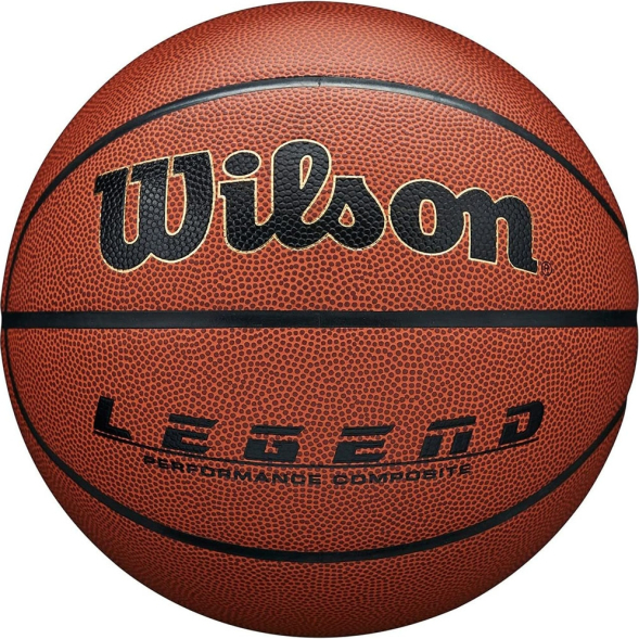 Мяч баск. WILSON Legend Comp, WTB0916XB, р.6, синт.кожа (композит), бутил. камера, коричневый