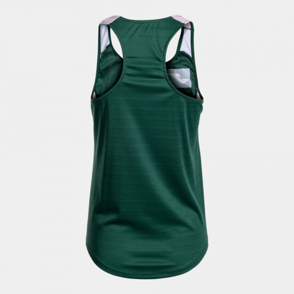 CAMISETA SIN MANGAS MONTREAL VERDE ROSA