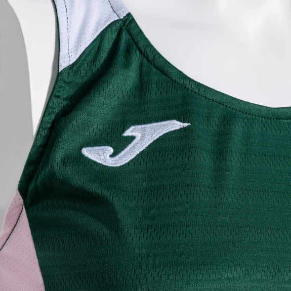 CAMISETA SIN MANGAS MONTREAL VERDE ROSA