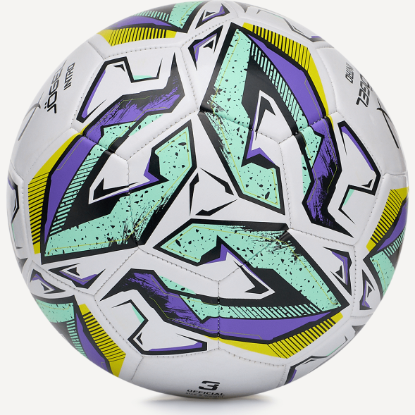 Мяч футбольный JÖGEL Intro №3, белый