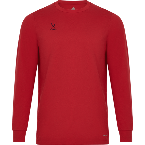 Футболка баскетбольная с длинным рукавом JOGEL DIVISION PerFormDRY Pre-Match Longsleeve Jersey, красный