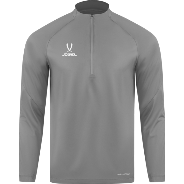 Джемпер ветрозащитный JÖGEL PREMIER PerFormPROOF 1/4 Zip Wind Top, серый