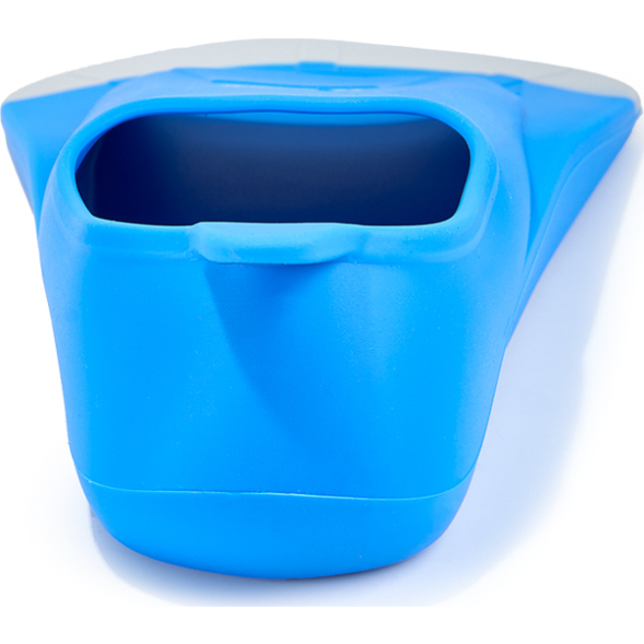 Ласты для бассейна TORRES F02, SWF022400GR, р. EU 32-34 (XXXS), салатово-серый